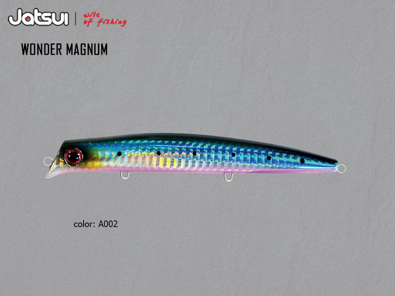 Jatsui Seaslicker Wonder Magnum ( Length: 125mm, Weight: 17gr, Color: A002)